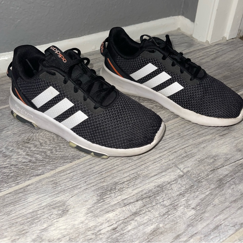 Boys black Adidas